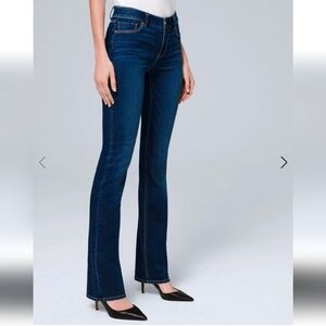 WHITE HOUSE BLACK MARKET BOOT LEG. CONTOUR 2R. Excellent condition